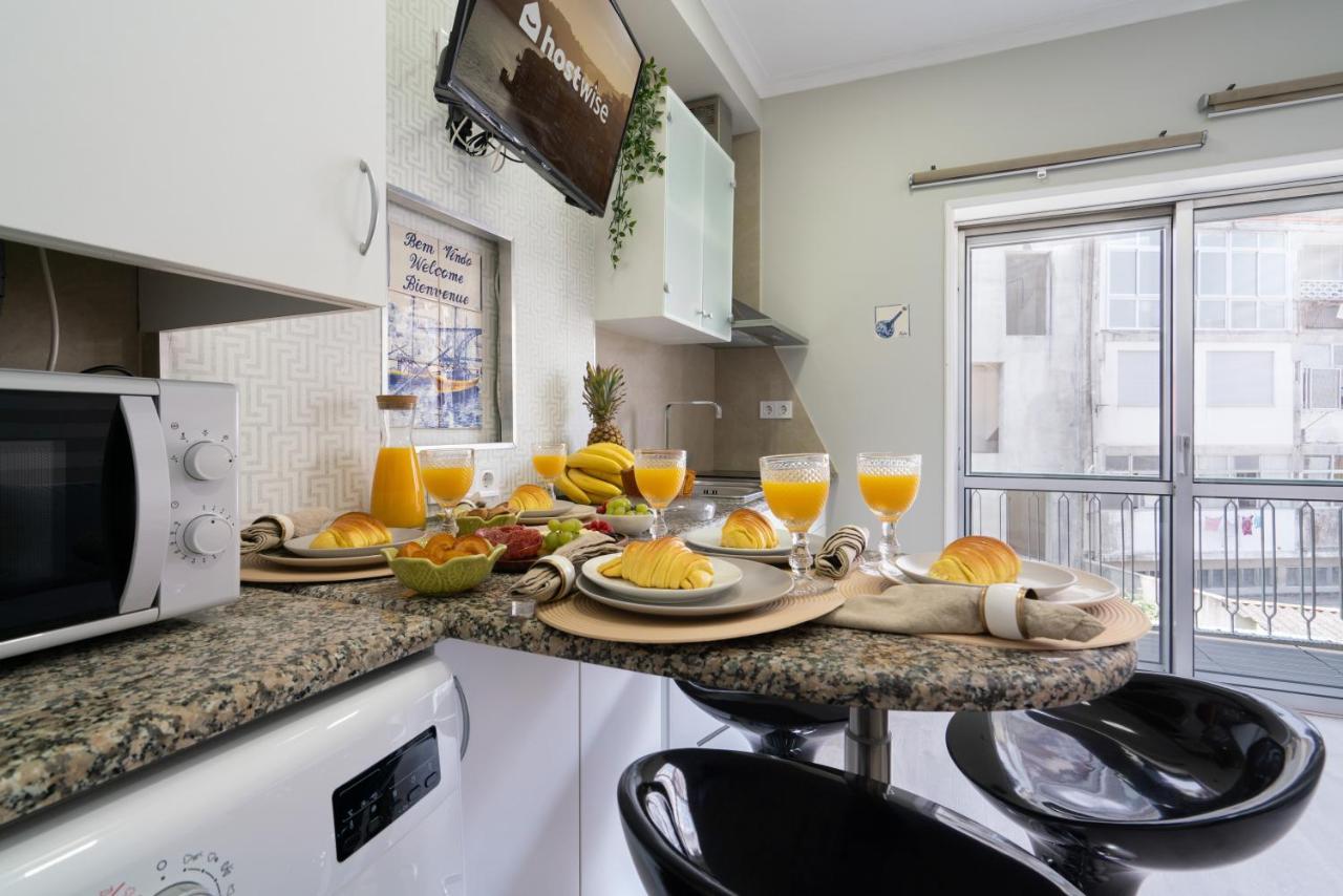 Host Wise - Modern Flats With Stunning Terrace Or Balcony - Central Location Porto Bagian luar foto